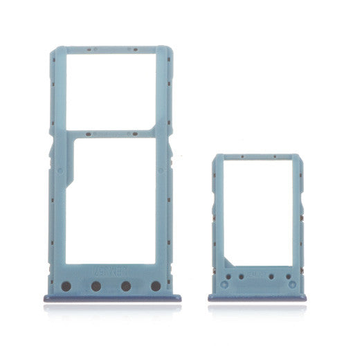 OEM Dual SIM Card Tray for Xiaomi Redmi 6 Blue