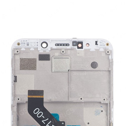Custom Screen Replacement with Frame for Xiaomi Redmi 5 Plus White