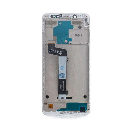 Custom Screen Replacement with Frame for Xiaomi Redmi Note 5 Pro White