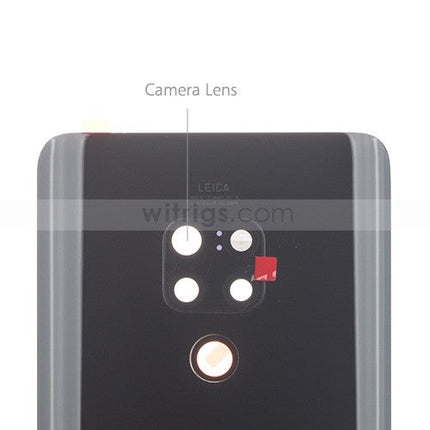 OEM Battery Cover + Camera Lens for Huawei Mate 20 Black