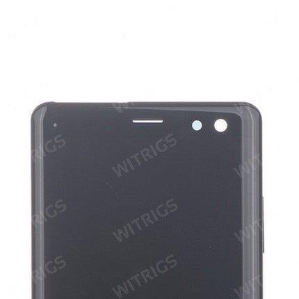 OEM Screen Replacement with Frame for Sony Xperia XZ3 Black