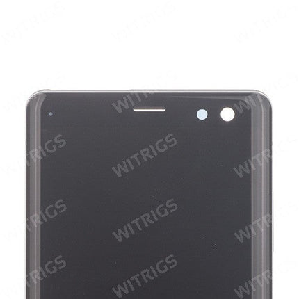 OEM Screen Replacement with Frame for Sony Xperia XZ3 Silver White