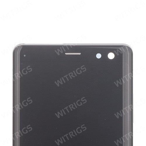 OEM Screen Replacement with Frame for Sony Xperia XZ3 Silver White