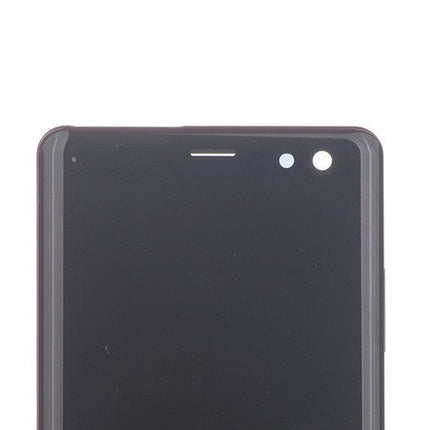 OEM Screen Replacement with Frame for Sony Xperia XZ3 Bordeaux Red