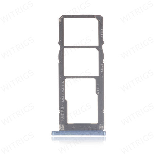 OEM Dual SIM + SD Card Tray for Xiaomi Redmi S2 Mesmerising Blue
