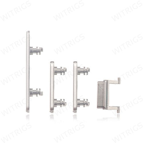 OEM Side Button + Mute Button for iPhone XS Silver