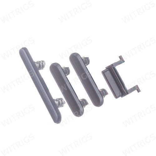OEM Side Button + Mute Button for iPhone XS Max Silver
