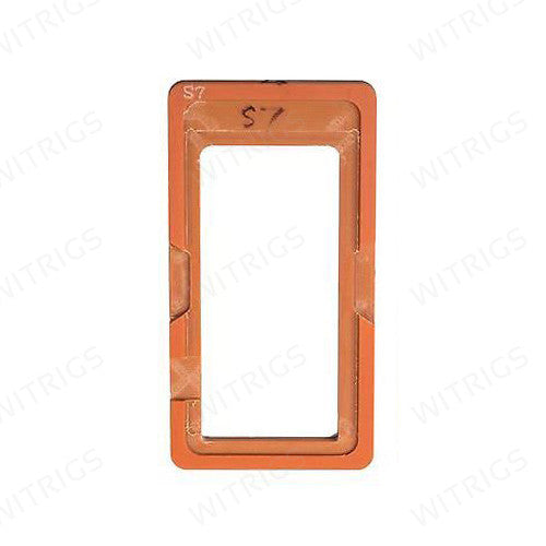 UV Glue LOCA Alignment Mould LCD Outer Glass Mold for Samsung Galaxy S7 Orange