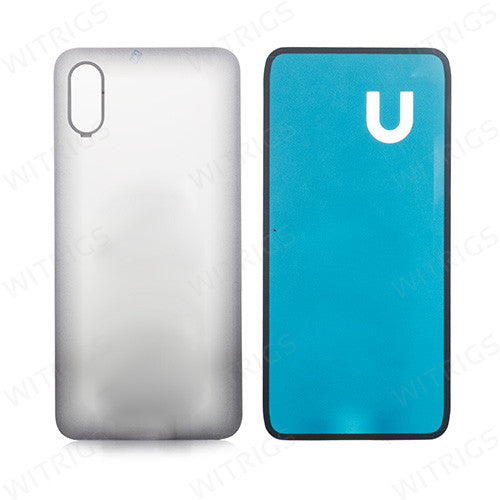 Custom Battery Cover for Xiaomi Mi 8 Explorer Transparent Black