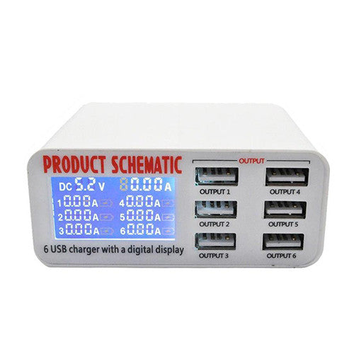 899 Digital Voltmeter Ammeter White