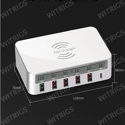 818F Fast & Wireless Charger White