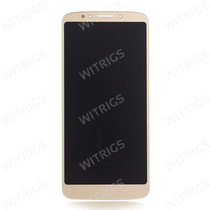 Custom Screen Replacement for Motorola Moto G6 Play Gold