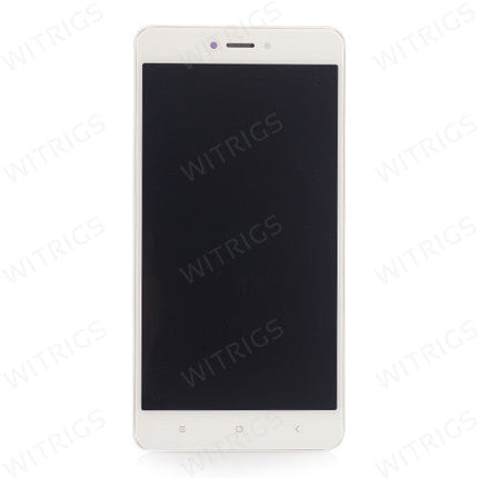 OEM Screen Replacement with Frame for Xiaomi Redmi Note 4X White