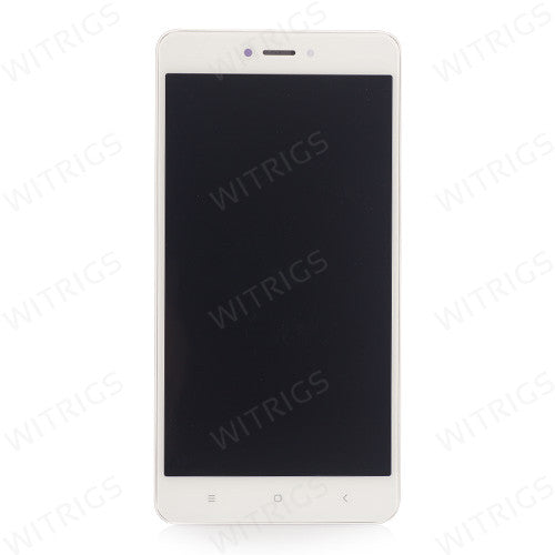 OEM Screen Replacement with Frame for Xiaomi Redmi Note 4X White