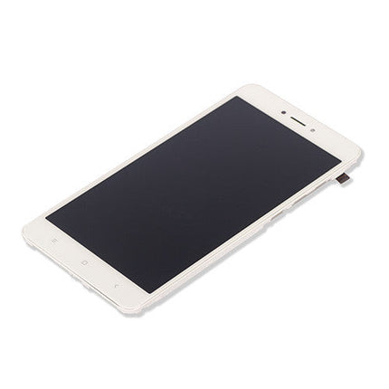 OEM Screen Replacement with Frame for Xiaomi Redmi Note 4X White