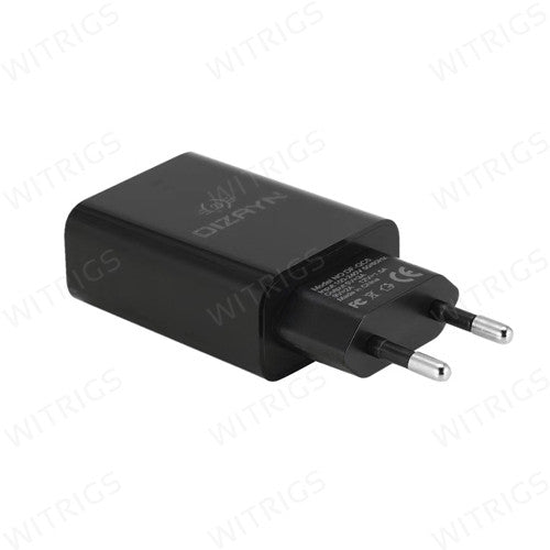 ualcomm Quick Charge 3.0 Mobile Charger Black EU standard