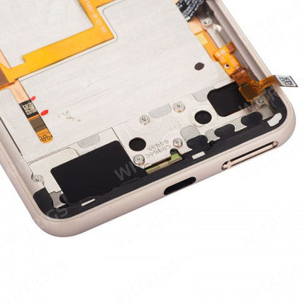 OEM Screen Replacement with Frame for Google Pixel 3 Not Pink.