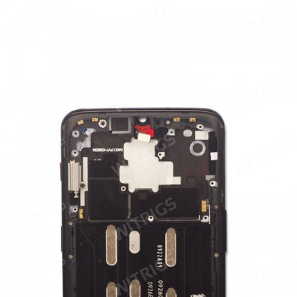 OEM Screen Replacement with Frame for OnePlus 6T Mirror Black