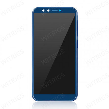 Custom Screen Replacement with Frame for Honor 9 Lite Sapphire Blue
