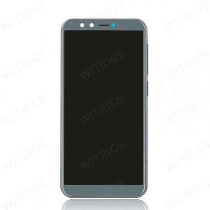 Custom Screen Replacement with Frame for Honor 9 Lite Glacier Gray