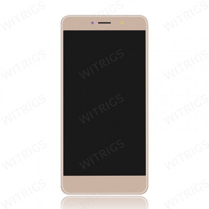 Custom Screen Replacement with Frame for Huawei Y7 Prime Gold