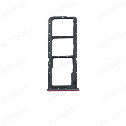OEM SIM Card Tray for OPPO F9 Sunrise Red