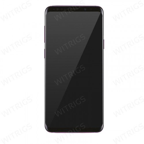 OEM Screen Replacement with Frame for Samsung Galaxy S9 Lilac Purple