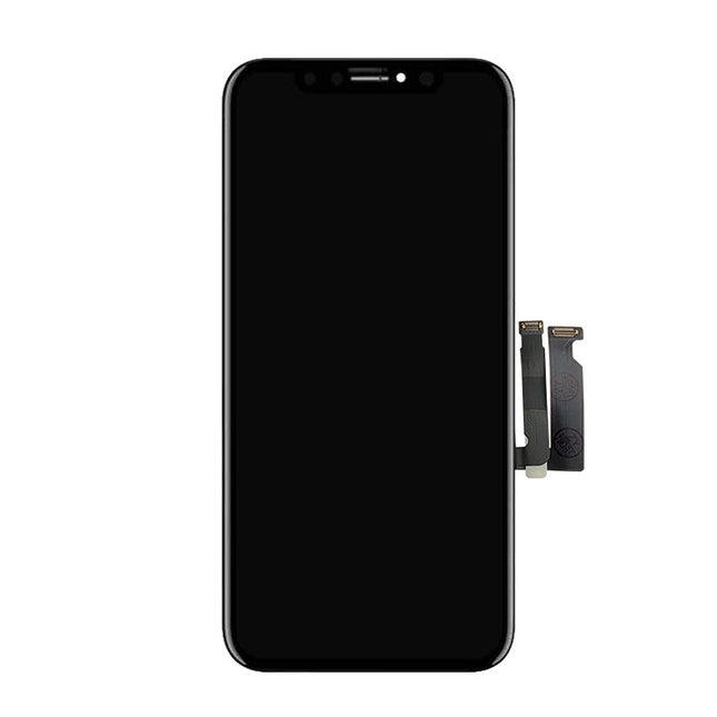 OEM Screen Replacement + Back Metal Sheet for iPhone XR Black