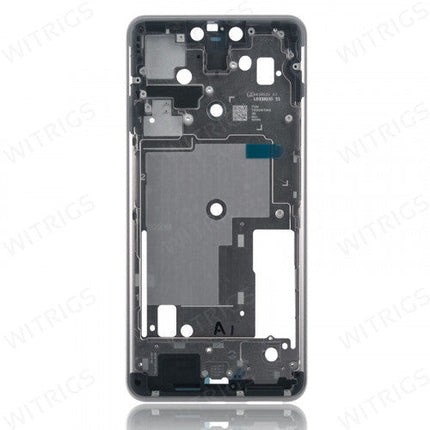 OEM Middle Frame for Google Pixel 3 XL Clearly White.