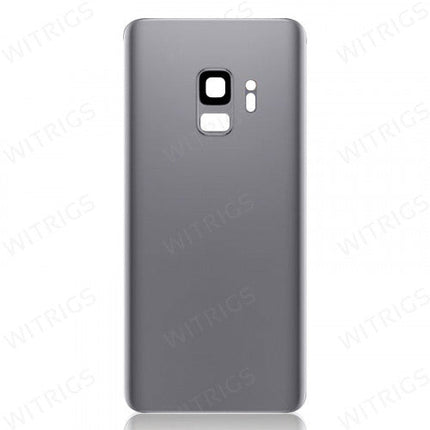 Custom Battery Cover for Samsung Galaxy S9 Titanium Gray