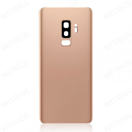 Custom Battery Cover for Samsung Galaxy S9 Plus Sunrise Gold