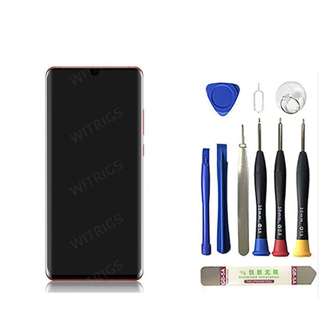 OEM Screen Replacement with Frame for Huawei P30 Pro Amber Sunrise