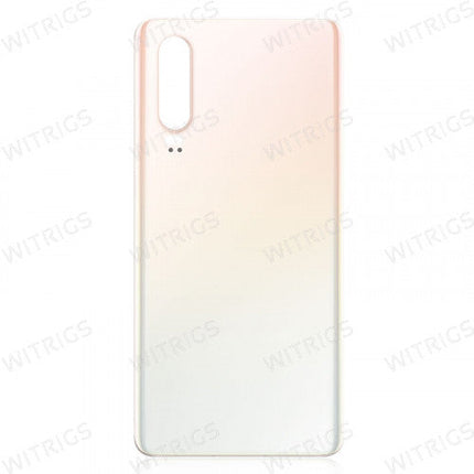 Custom Battery Cover for Huawei P30 Pearl White