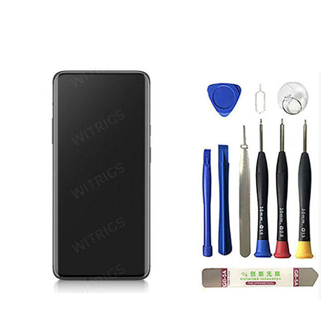 OEM Screen Replacement with Frame for OnePlus 7 Pro Mirror Gray