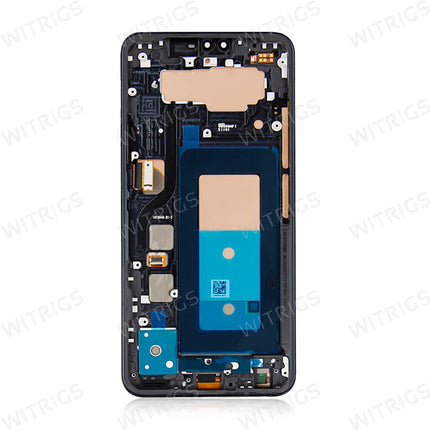 OEM Screen Replacement with Frame for LG V40 ThinQ New Aurora Black