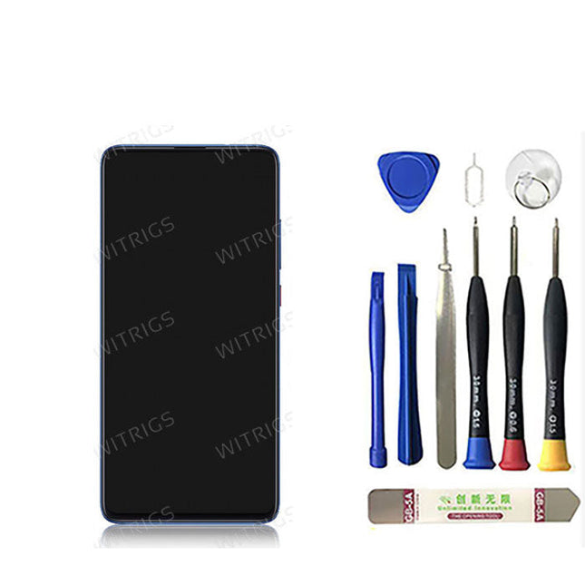 OEM Screen Replacement with Frame for Xiaomi Redmi K20 Pro/Mi 9T pro Glacier Blue