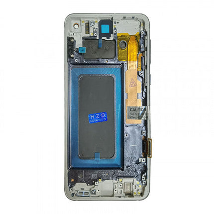 OEM Screen Replacement with Frame for Samsung Galaxy S10e Prism White