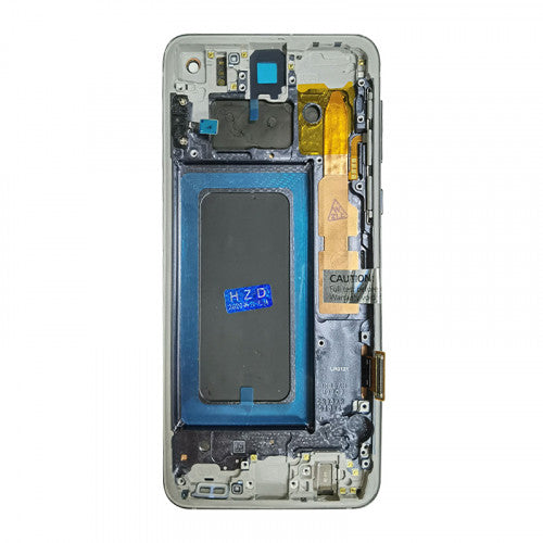 OEM Screen Replacement with Frame for Samsung Galaxy S10e Prism White