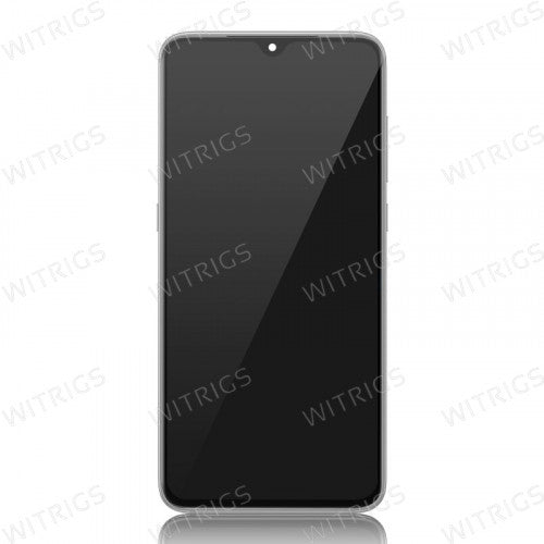 Custom Screen Replacement with Frame for Xiaomi Mi 9 White