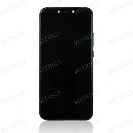 Custom Screen Replacement with Frame for Huawei Mate 20 Lite Sapphire Blue