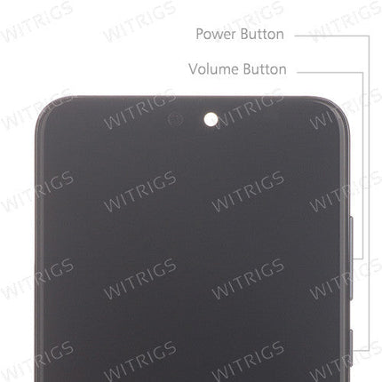 Custom Screen Replacement with Frame for Huawei P20 Pro Midnight Blue