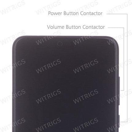 Custom Screen Replacement with Frame for Huawei P20 Pro Black