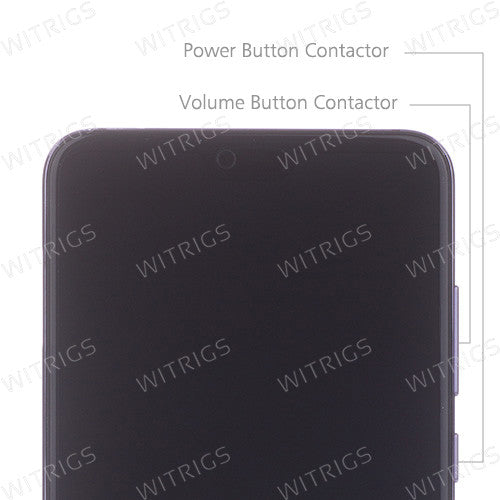 Custom Screen Replacement with Frame for Huawei P20 Pro Twilight