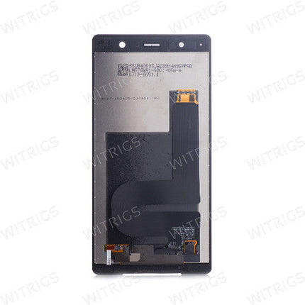 Custom Screen Replacement for Sony Xperia XZ2 Premium Chrome Black