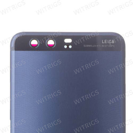 Custom Battery Cover with Camera Glass for Huawei P10 Plus Dazzling Blue