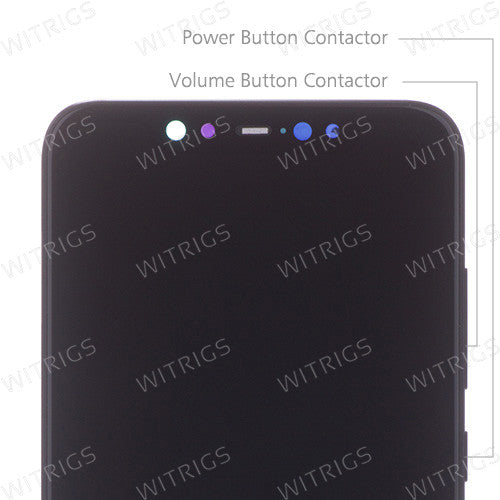 TFT-LCD Screen Backlight Replacement with Frame for Xiaomi Mi 8 Black