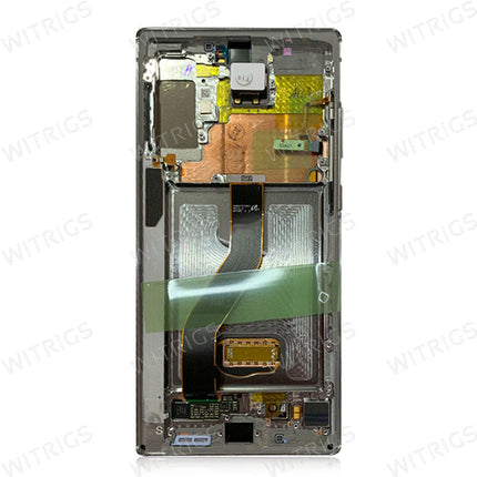 Original Screen Replacement with Frame for Samsung Galaxy Note 10 Plus Aura White