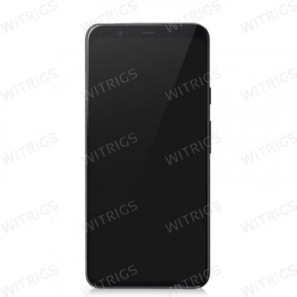 OEM Screen Replacement with Frame for Google Pixel 4 XL Black.