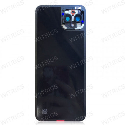 OEM Battery Cover with Camera Lens Cover for Google Pixel 4 Orange.