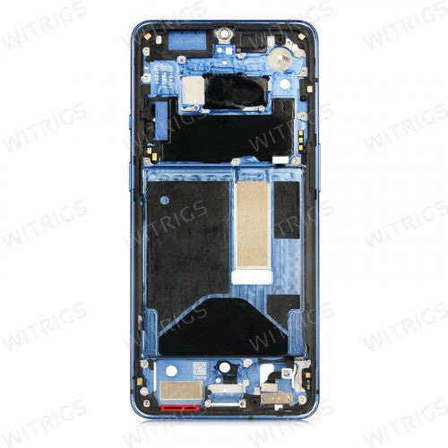 OEM Middle Frame for OnePlus 7T Blue.